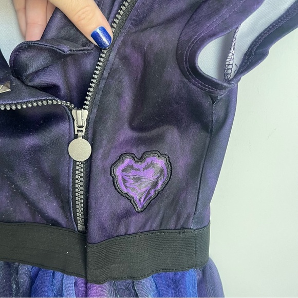 Disney Descendants 3 Purple and Black Dress - Picture 3 of 4